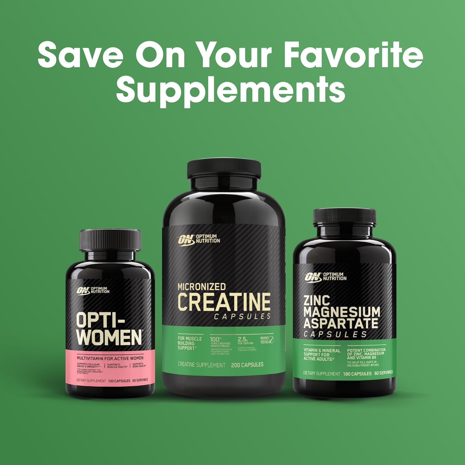 Optimum Nutrition Opti-Men Daily Multivitamin for Men – Immune Support, Amino Ac