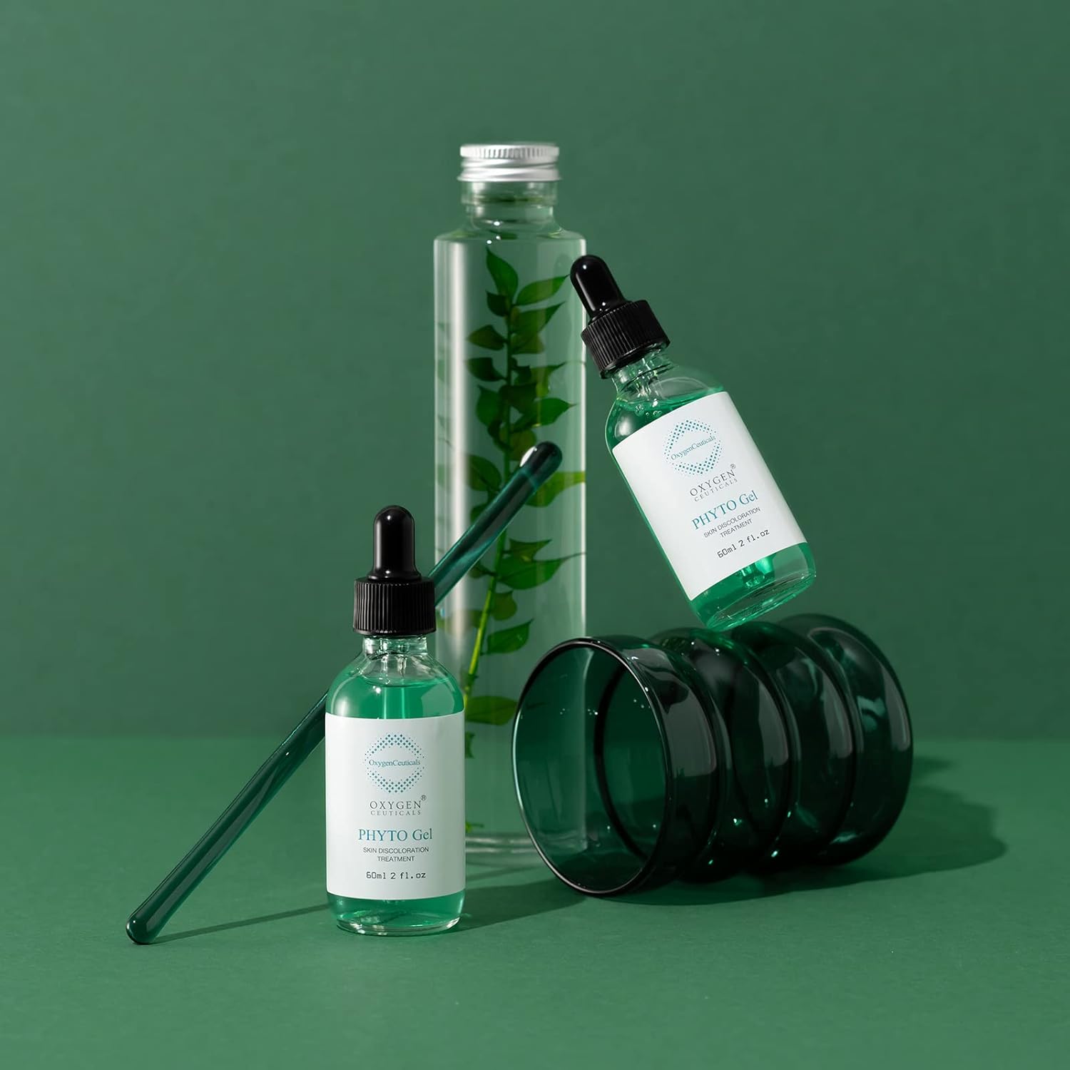 OxygenCeuticals Phyto Gel – Brightening & Soothing Gel Serum with Niacinamide, H