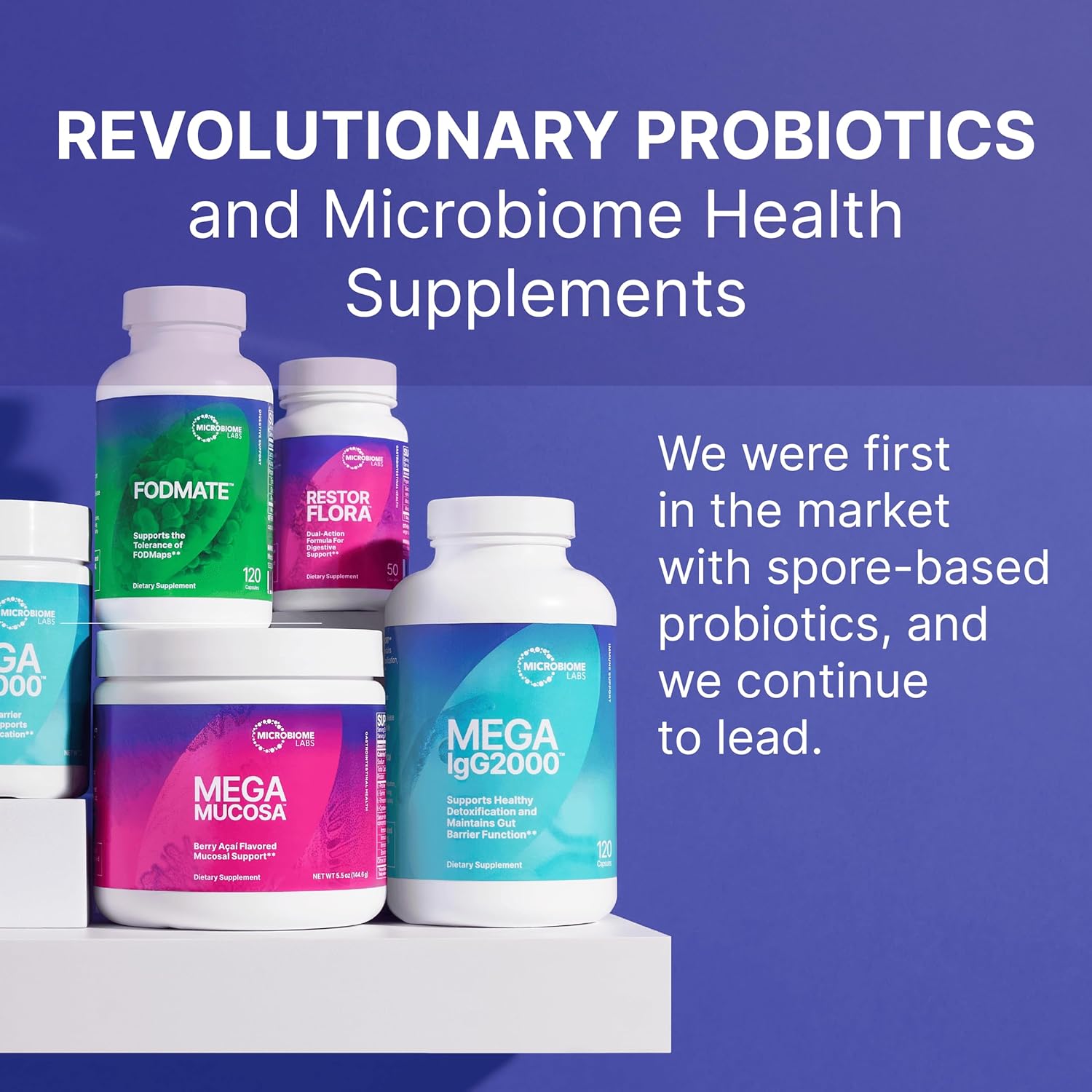 Microbiome Labs Mega IgG2000 – Dairy-Free Bovine Colostrum Immunoglobulin Supple