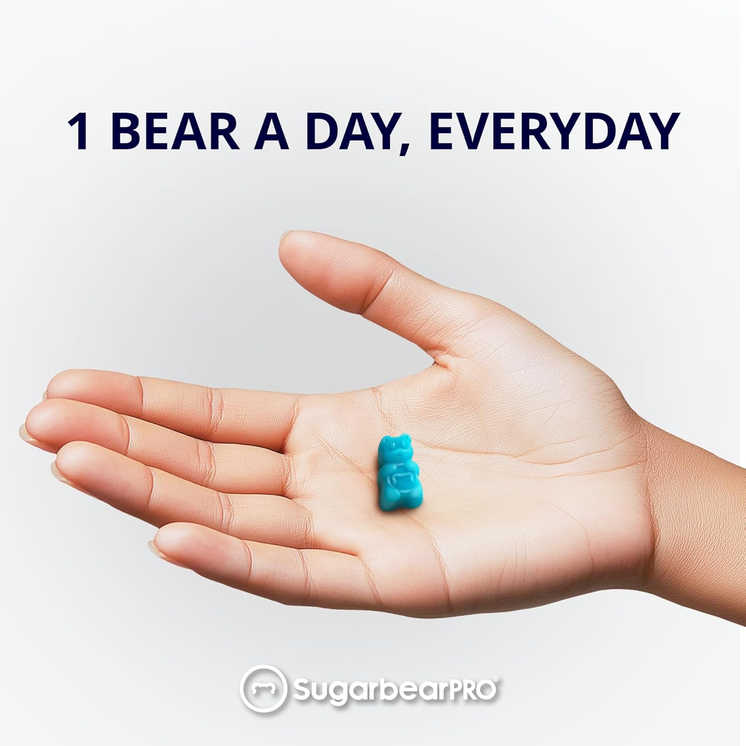 SugarBearPro Hair Vitamin Gummies – 35-Day Supply, Extra Strength Biotin 6000mcg