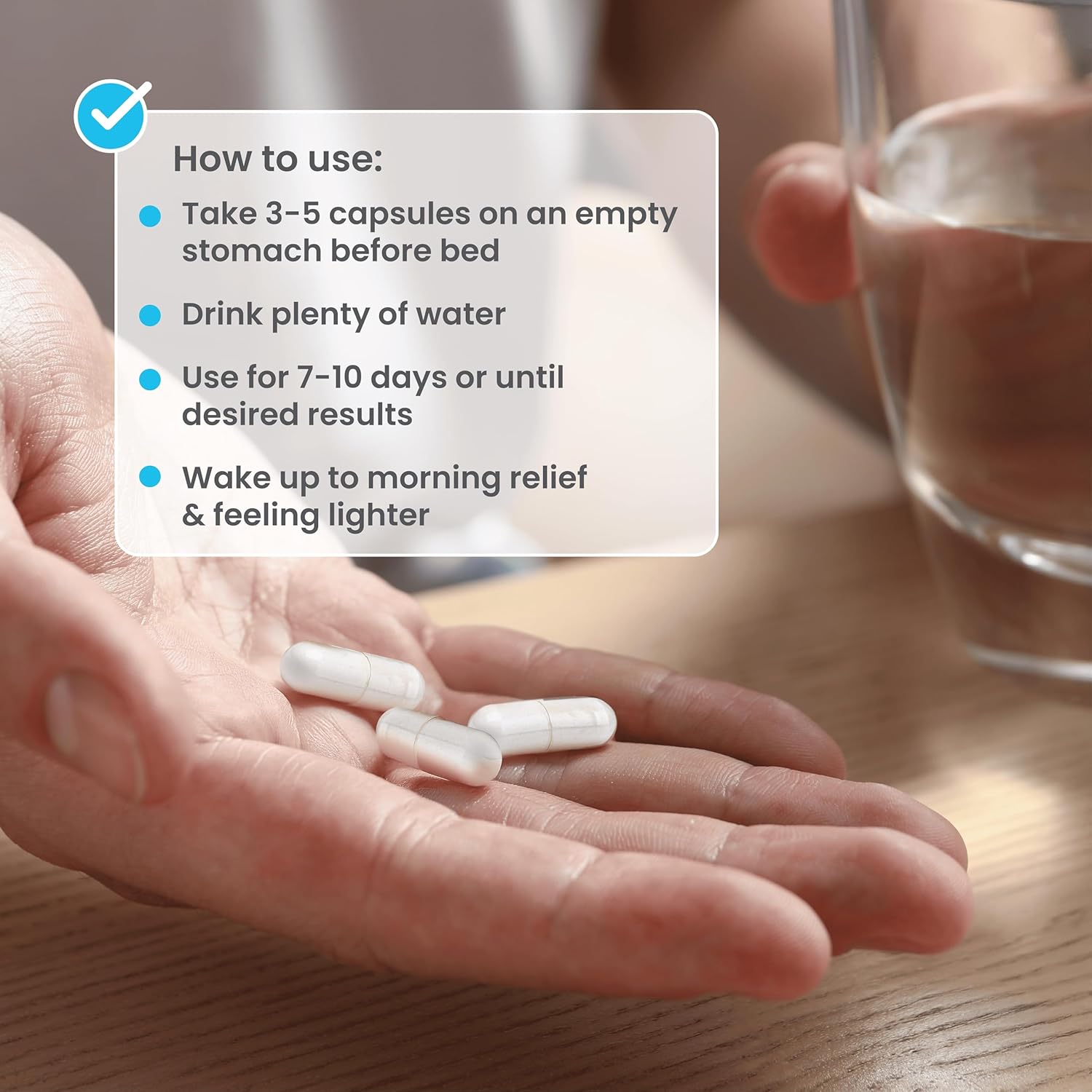 nbpure MagO7 - Natural Colon Cleanse & Detox Supplement for Constipation Relief,