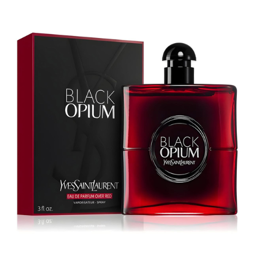 Black Opium Over Red by Yves Saint Laurent for Women 3 oz – Eau de Parfum Spray