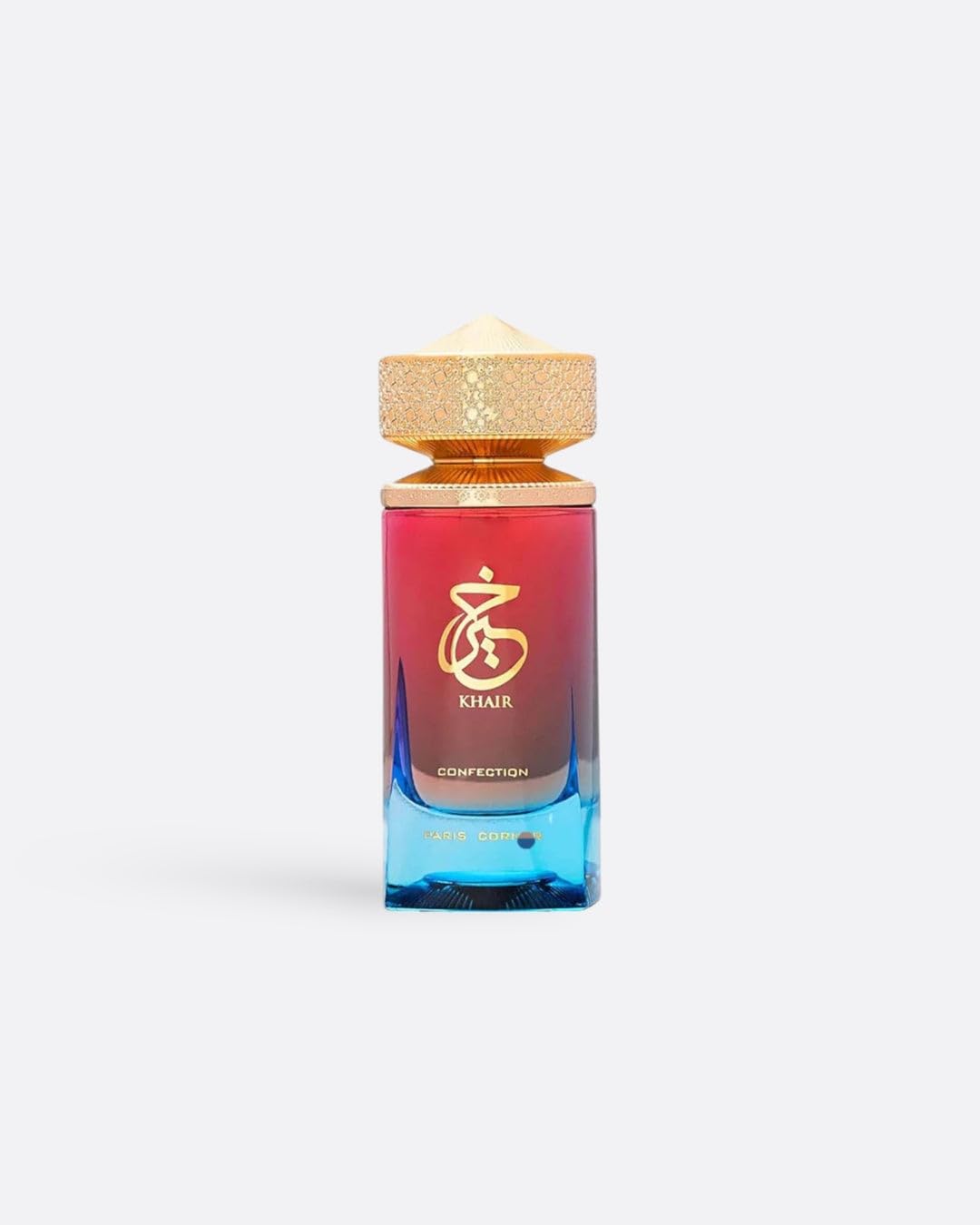 Khair Fragrance Luxury Perfume – Unisex Long-Lasting Scent in Gradient Red & Blu