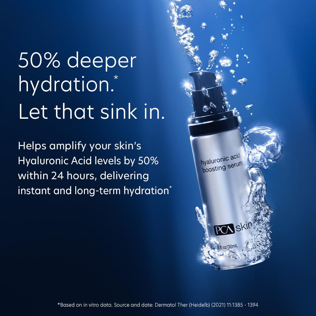 PCA SKIN Hyaluronic Acid Boosting Face Serum – Anti-Aging Face Serum with Niacin