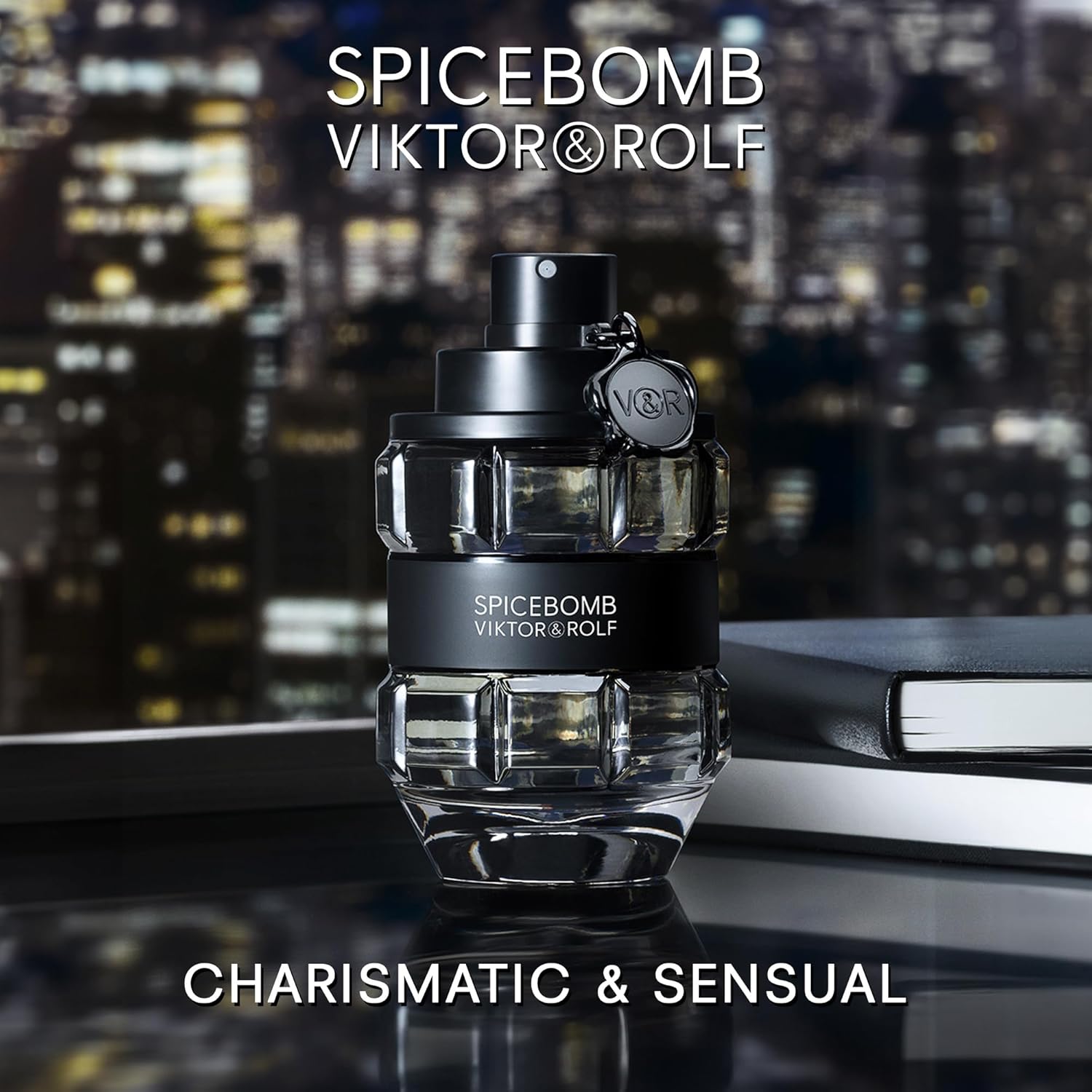 Viktor&Rolf Spicebomb Eau de Toilette for Men – Woody Spicy Cologne with Citrus 