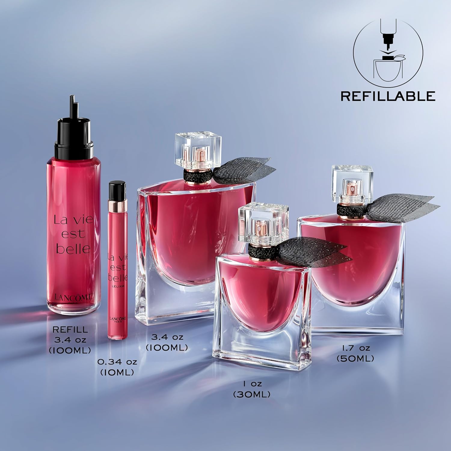 Lancôme La Vie Est Belle L’Elixir Eau de Parfum – Long-Lasting Floral Perfume fo