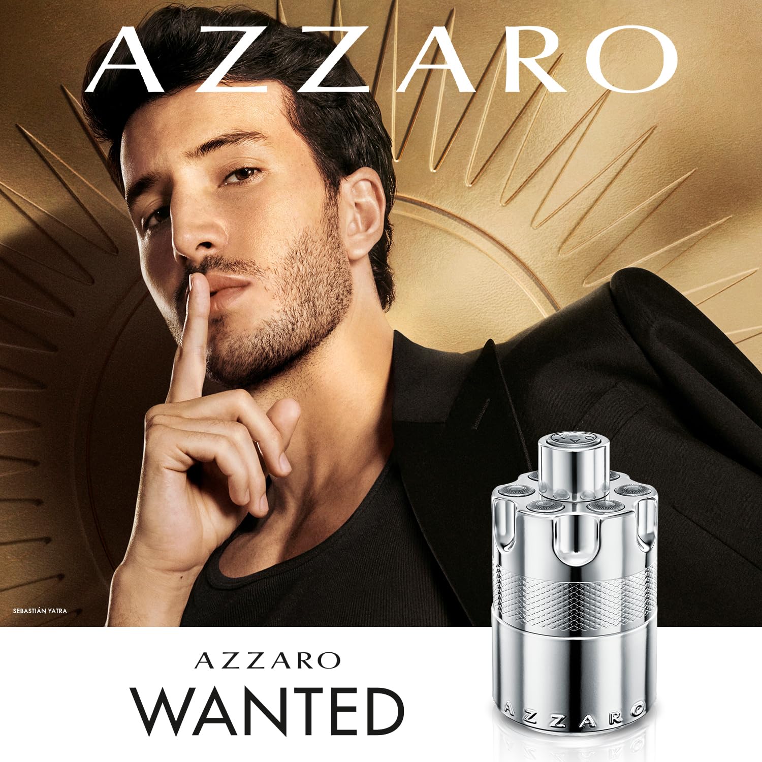 Azzaro Wanted Eau de Parfum for Men – Woody, Aromatic & Spicy Luxury Cologne wit