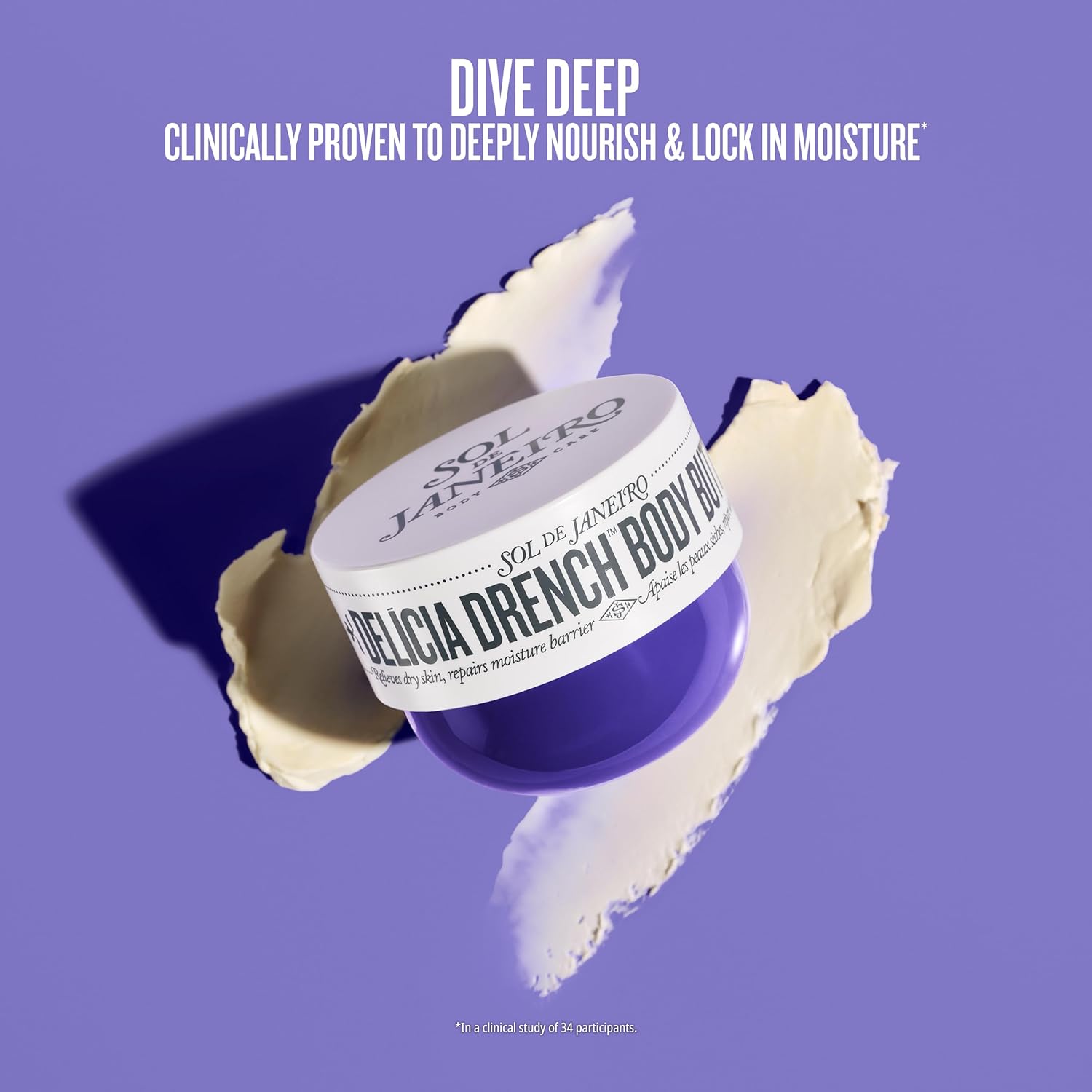 SOL DE JANEIRO Delicia Drench Body Butter – Ultra-Hydrating, Nourishing Skincare