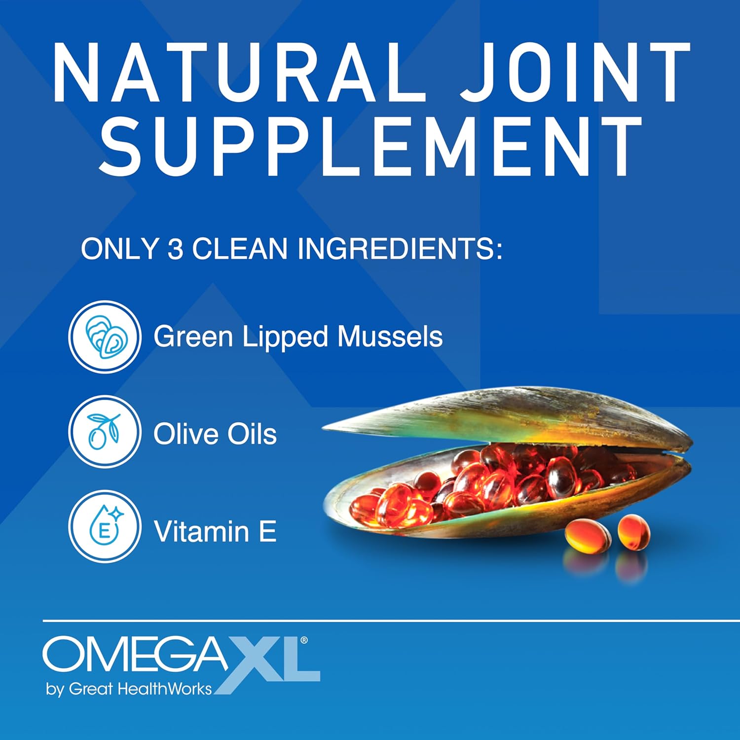 OmegaXL® Joint Support Supplement | Natural Muscle & Joint Support with Green Li