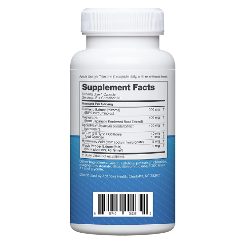 Instaflex Advanced Joint Support Supplement – With UC-II Collagen, Turmeric, Bos