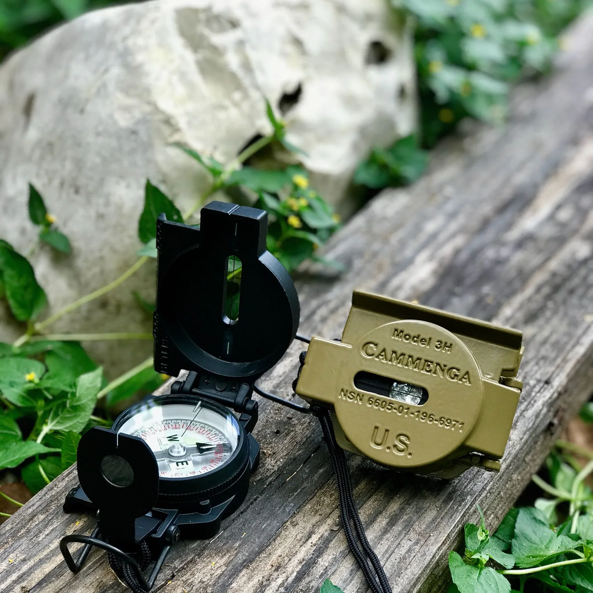 Cammenga 3H Military Tritium Lensatic Compass – G.I. Standard, Durable Navigatio