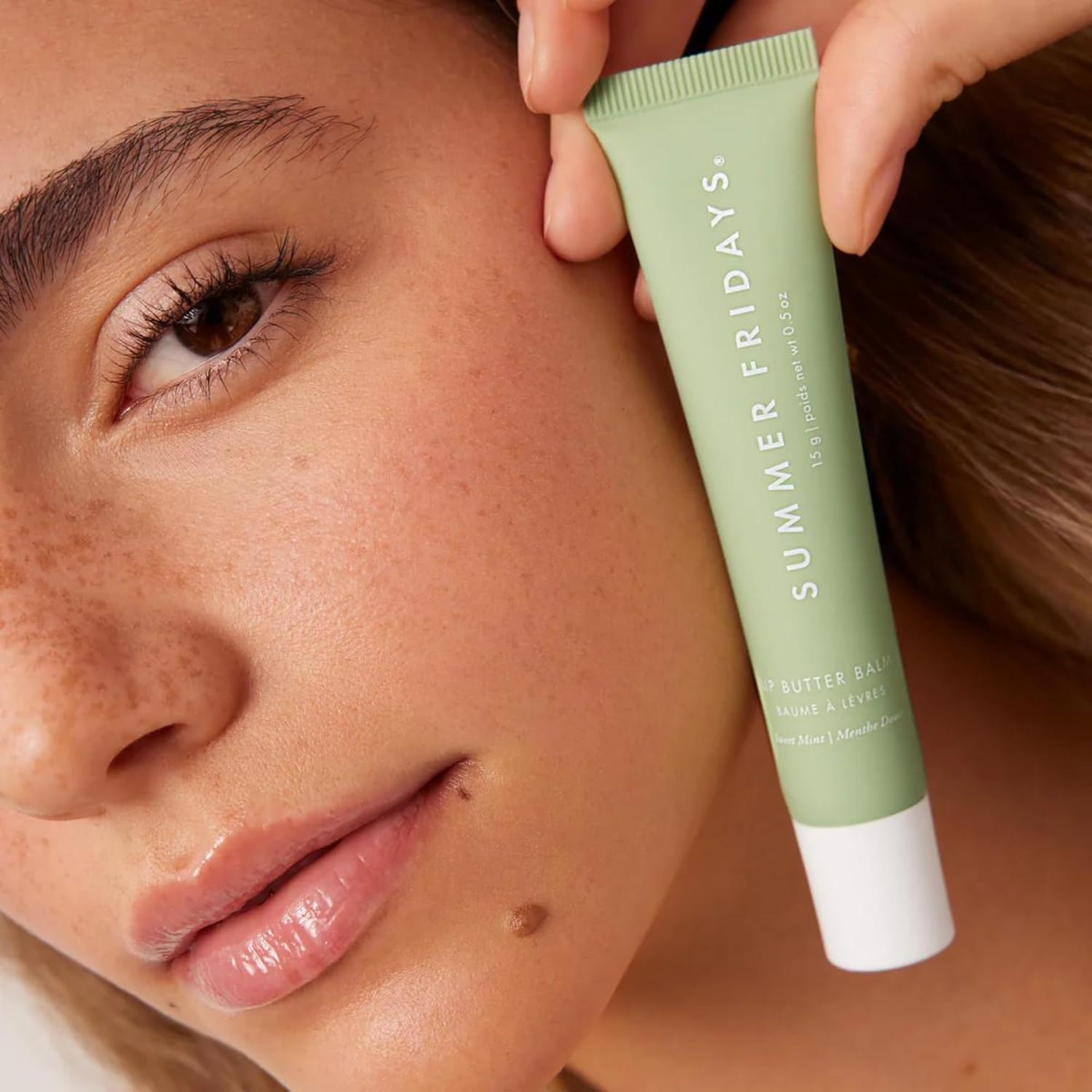 Summer Fridays Tinted Lip Butter Balm – Sheer-Tinted Conditioning Vegan Lip Balm