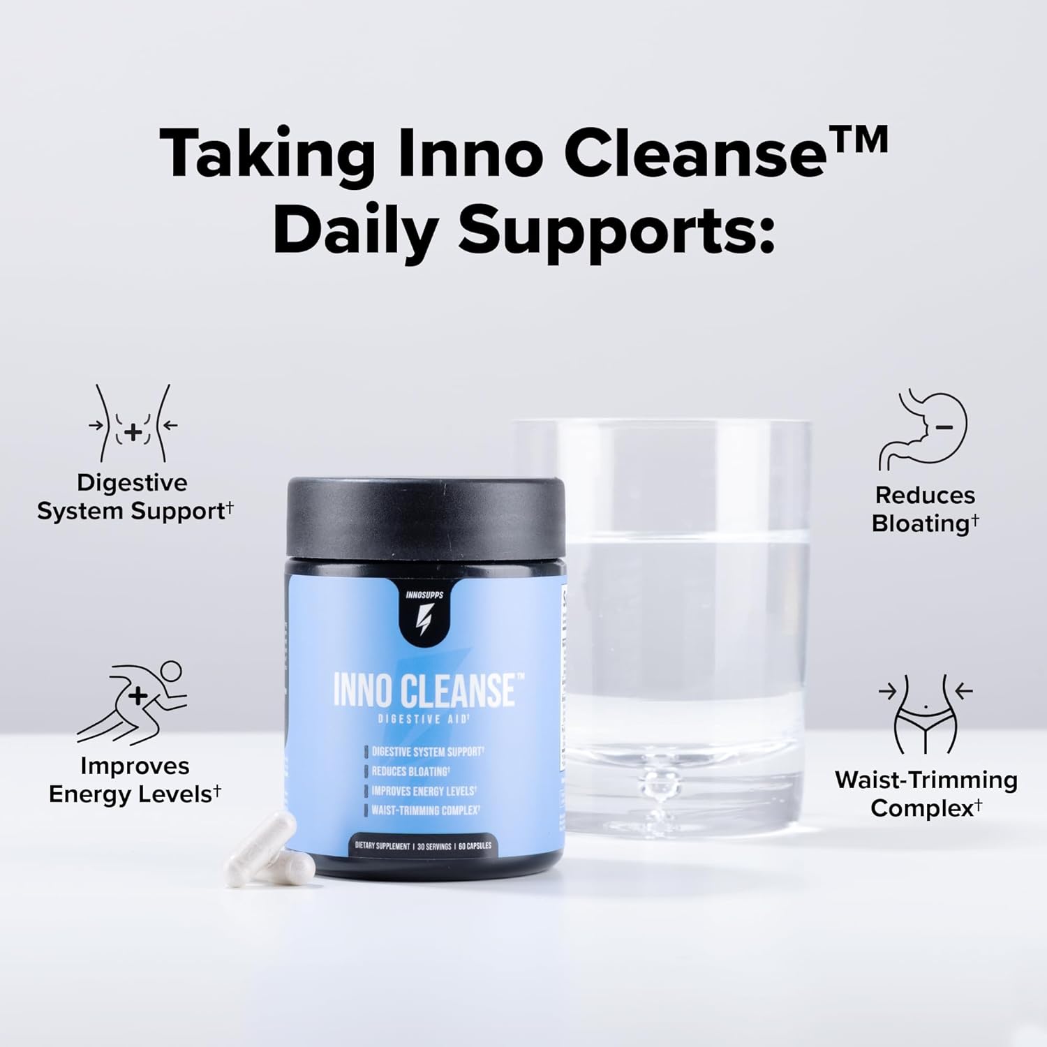 Inno Cleanse Waist Trimming Complex – Digestive Support, Bloating Relief & Energ