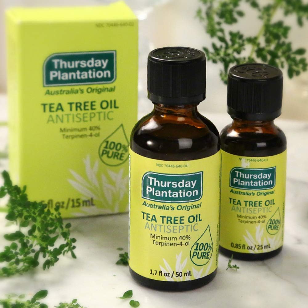 Thursday Plantation 100% Pure Australian Tea Tree Oil – Natural Essential Oil fo