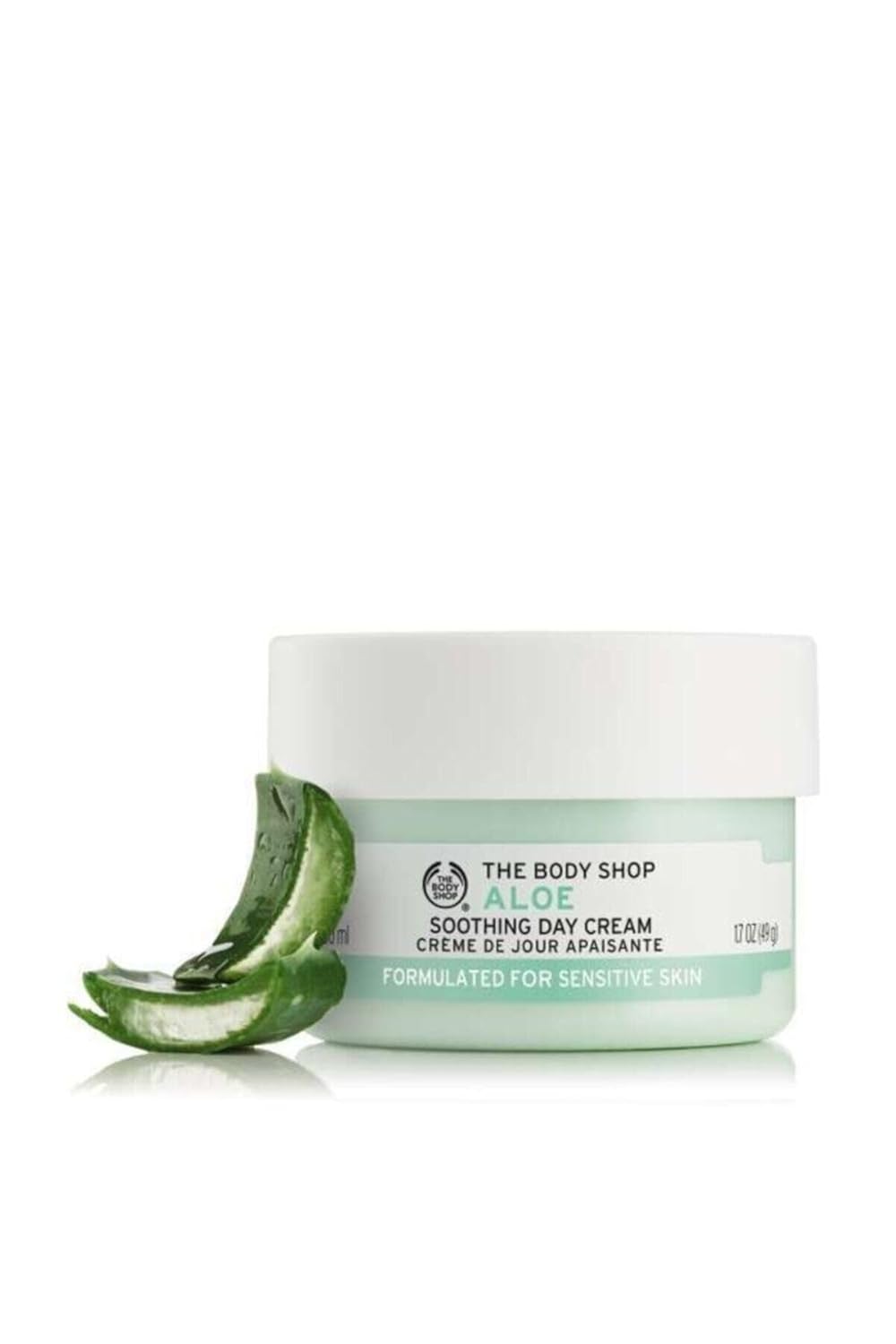 The Body Shop Aloe Soothing Day Cream – Vegan Moisturizer for Sensitive Skin, 1.