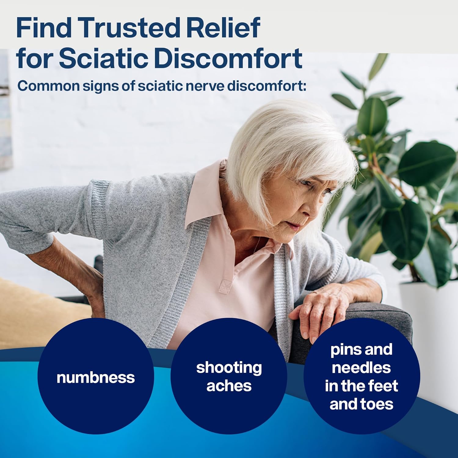 SciatiEase® Sciatic Nerve Health Support Supplement | Nerve Support Formula with