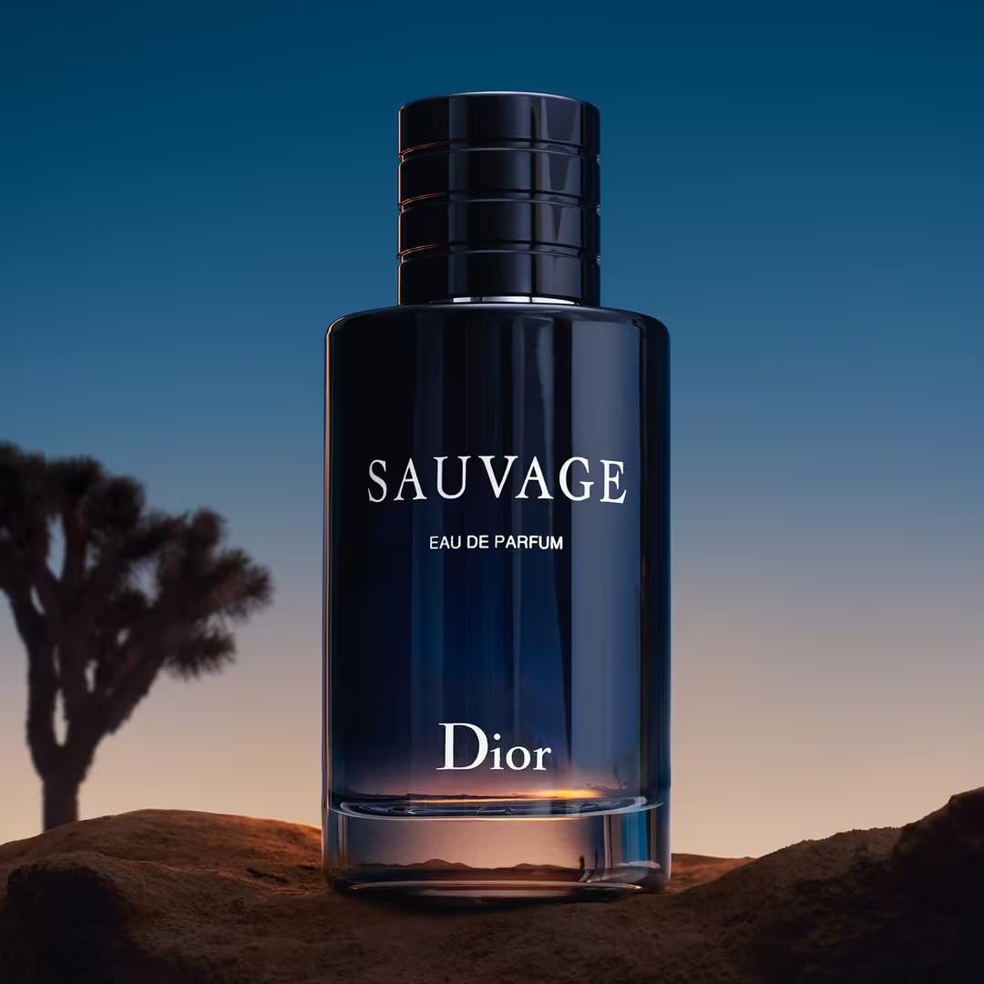 Dior Sauvage Parfum for Men – 3.4 oz / 100 ml Long-Lasting Luxury Fragrance, Int