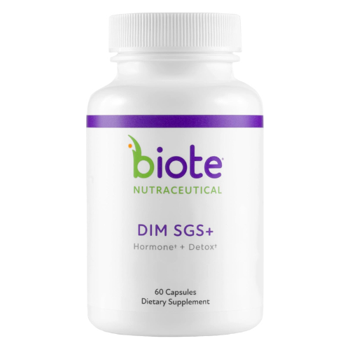 Biote Nutraceuticals DIM SGS+ – Hormone Support & Detox Supplement (60 Capsules)