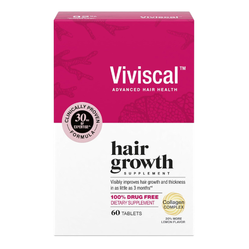 Viviscal Hair Growth Supplements for Women – Thicker, Fuller Hair, Supports Thin