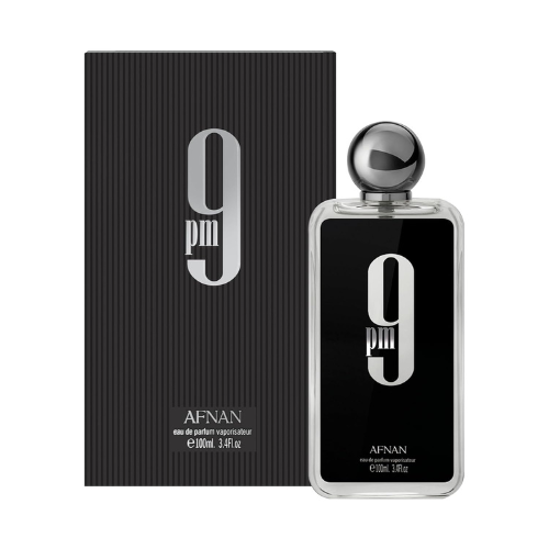 Afnan 9 PM For Men Eau De Parfum – Bold & Elegant Masculine Fragrance, 3.4 Fl. O