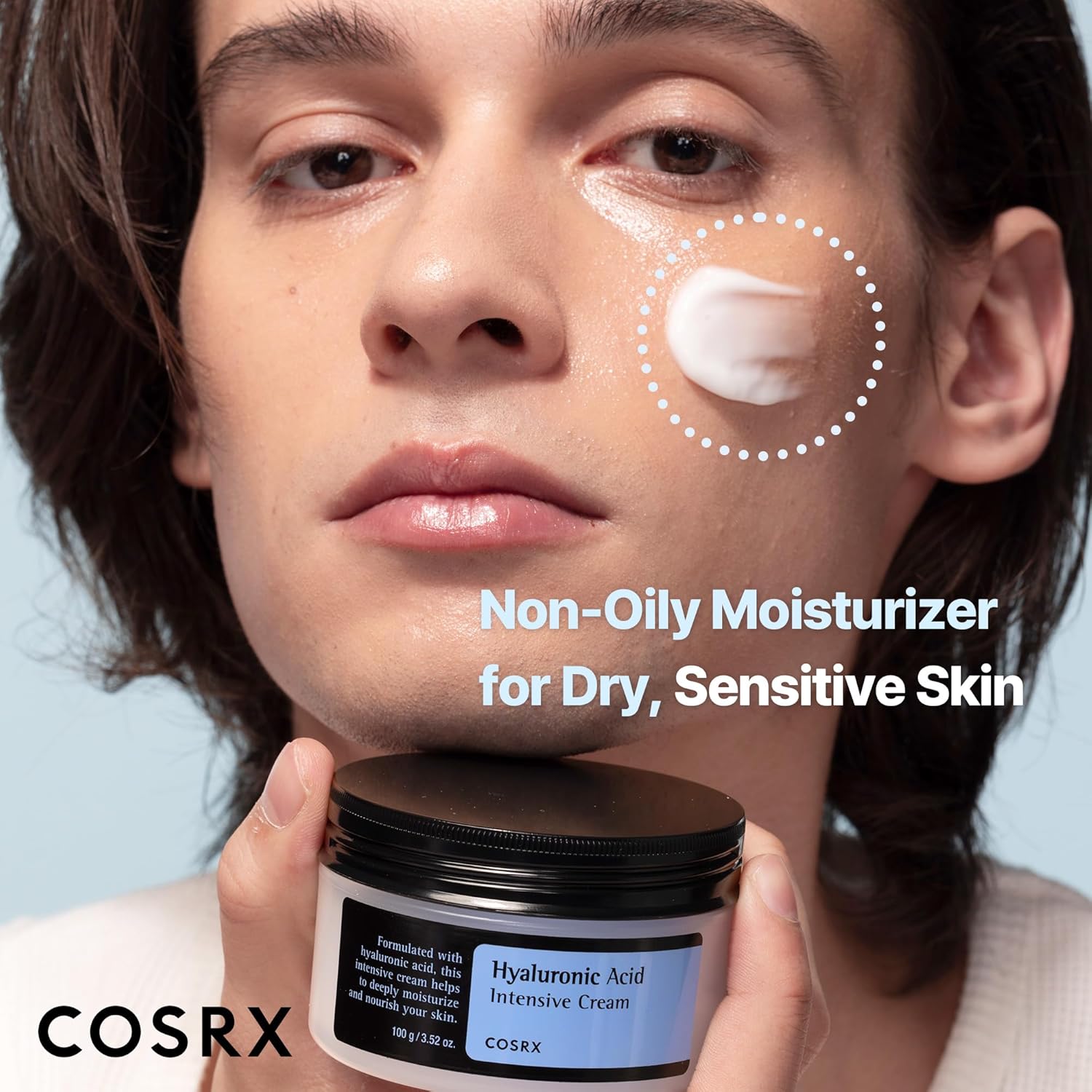 COSRX Hyaluronic Acid Moisturizing Cream 100g – Deep Hydration for Sensitive Ski