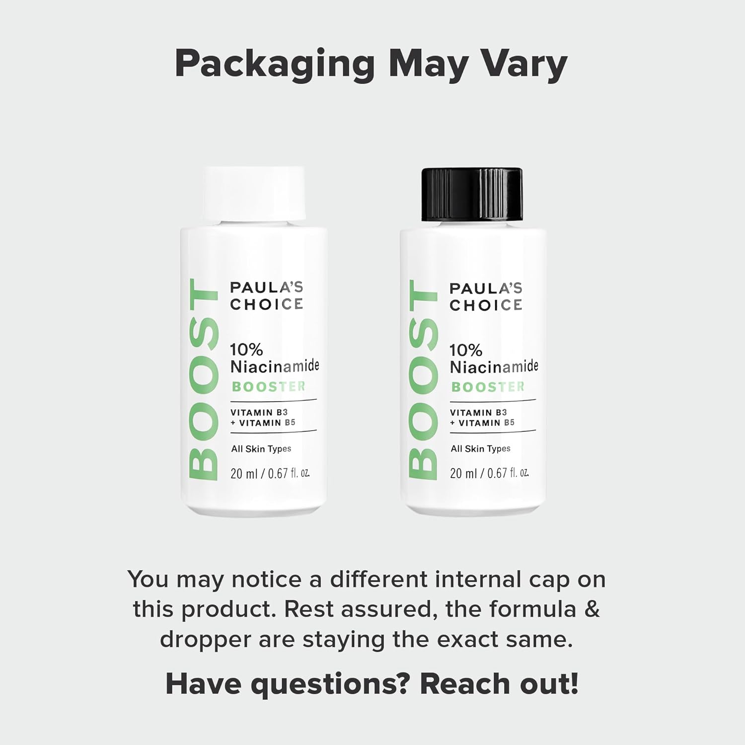 Paula's Choice BOOST 10% Niacinamide Face Serum – Vitamin B3, Vitamin C & Licori