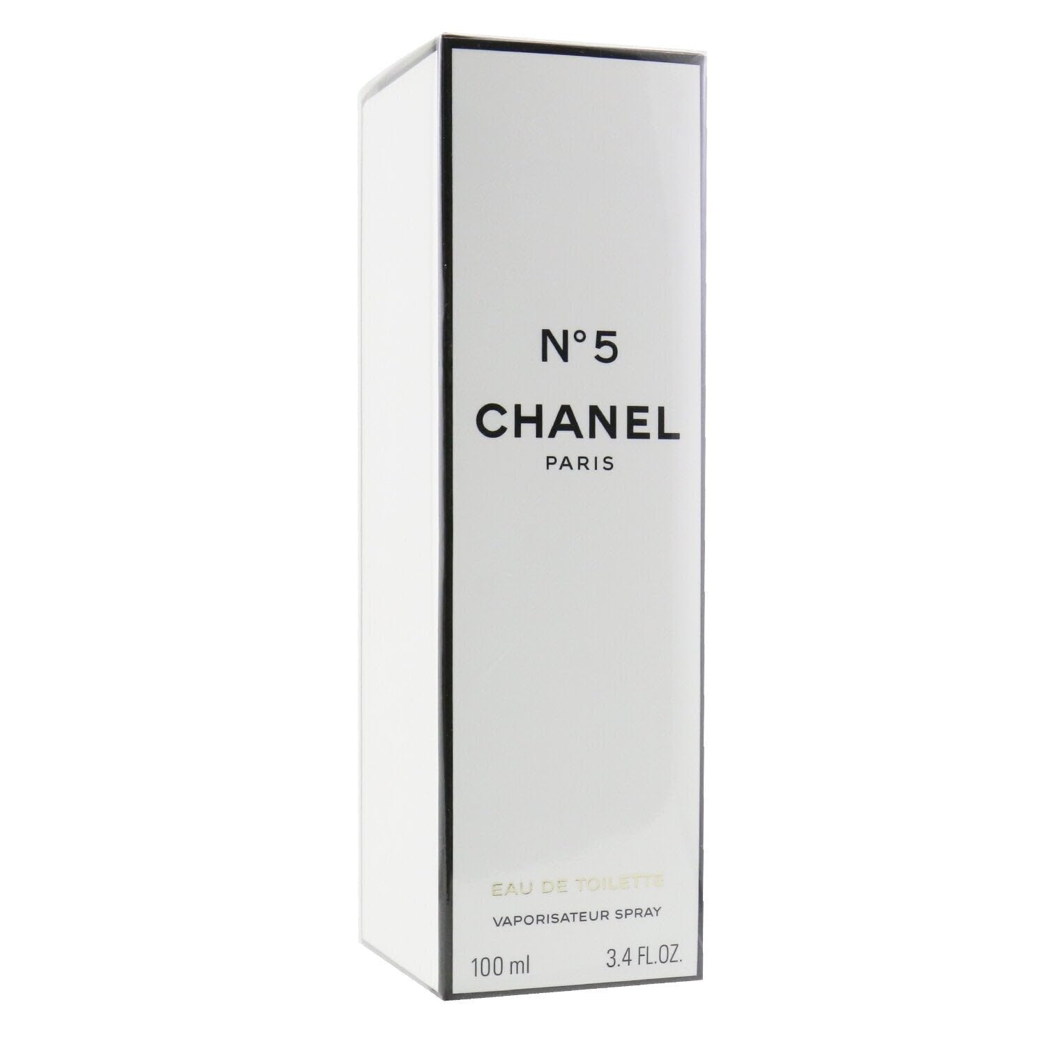 CHANEL No. 5 Eau de Toilette Spray 3.4 oz – Classic Floral Aldehyde Perfume for 