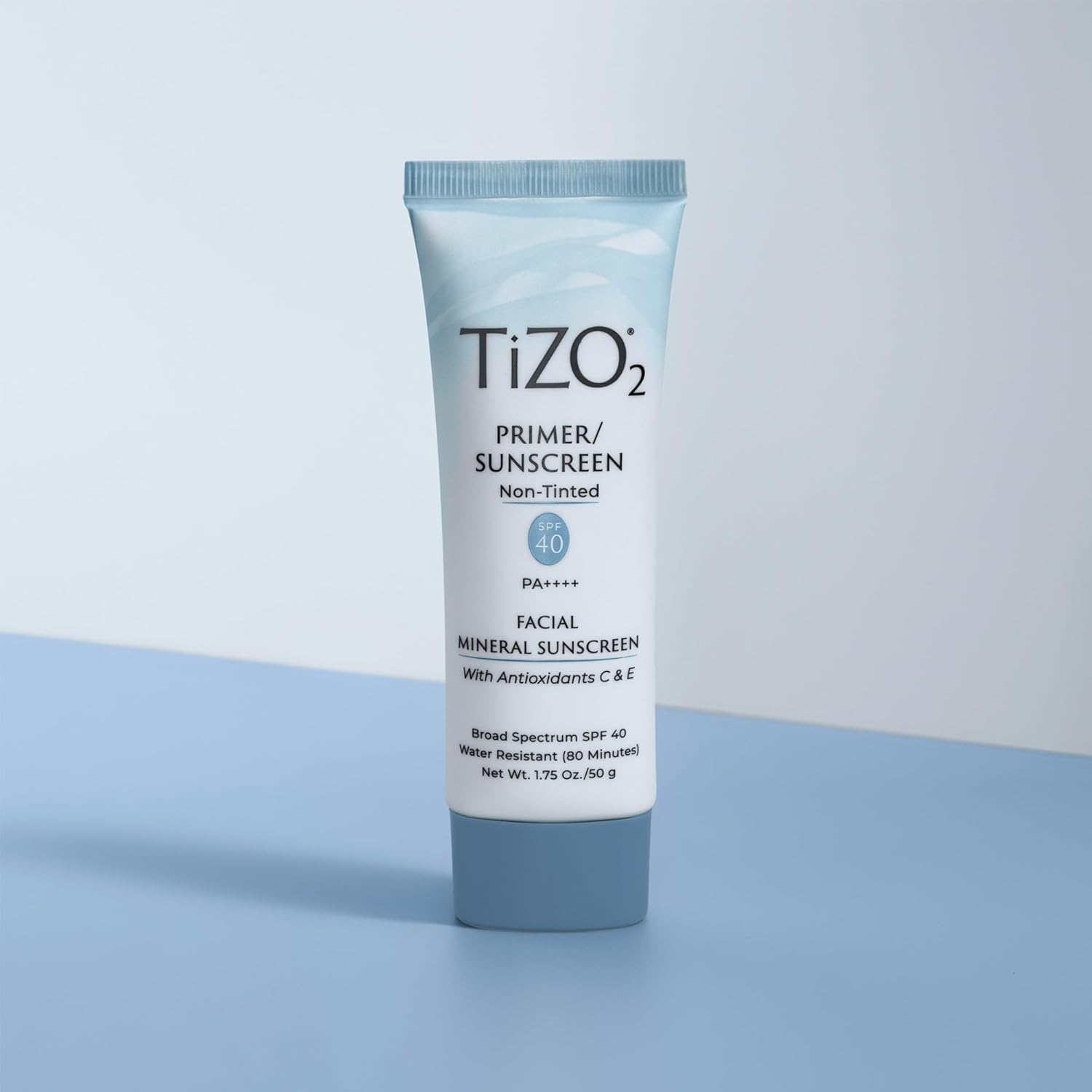 TiZO®2 Facial Mineral Sunscreen & Primer SPF 40 – Non-Tinted Broad Spectrum PA++