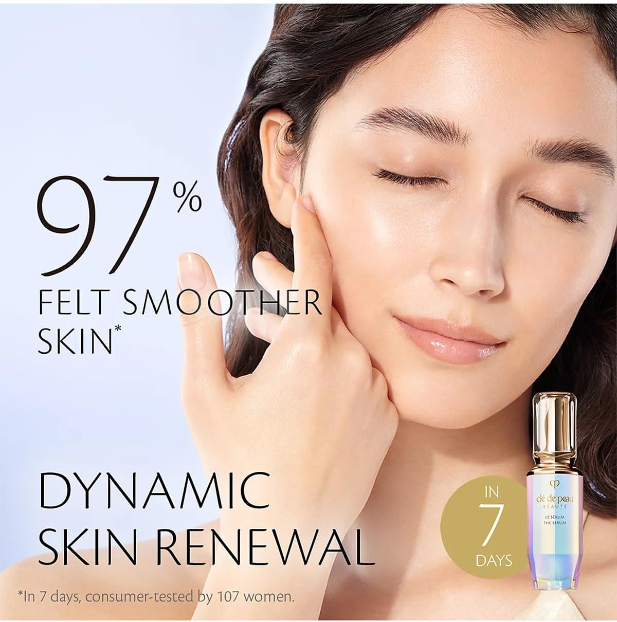 Clé de Peau Beauté The Serum – Luxury Anti-Aging Hydrating Face Serum for Radian