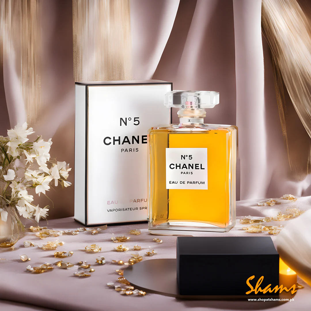 Chanel No.5 Eau de Parfum Spray for Women 3.4 oz – Classic Long-Lasting Luxury Floral Fragrance