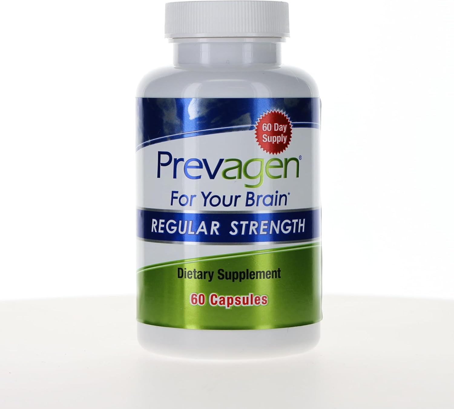 Prevagen Regular Strength Brain Supplement 60 Capsules – Apoaequorin 10mg + Vitamin D3 USA