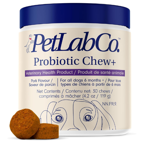 PetLab Co. Dog Probiotics Chews – Gut Health, Itchy Skin, Allergy & Yeast Support for Small, Medium & Large Dogs 119 g