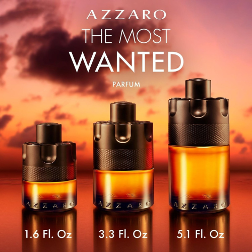 Azzaro The Most Wanted Parfum for Men – Intense Spicy Seductive Long Lasting Luxury Cologne for Date Night 3.38 fl oz