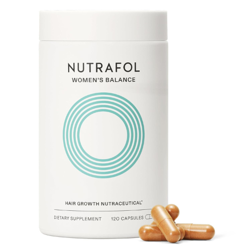 Nutrafol Women’s Balance Hair Growth Supplements 45+ – Thicker Hair & Scalp Support 1 Month Supply 120 capsules