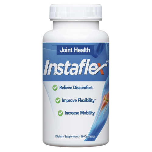 Instaflex Joint Support Supplement – Glucosamine, MSM, Turmeric & Hyaluronic Acid (90 Capsules) for Men & Women
