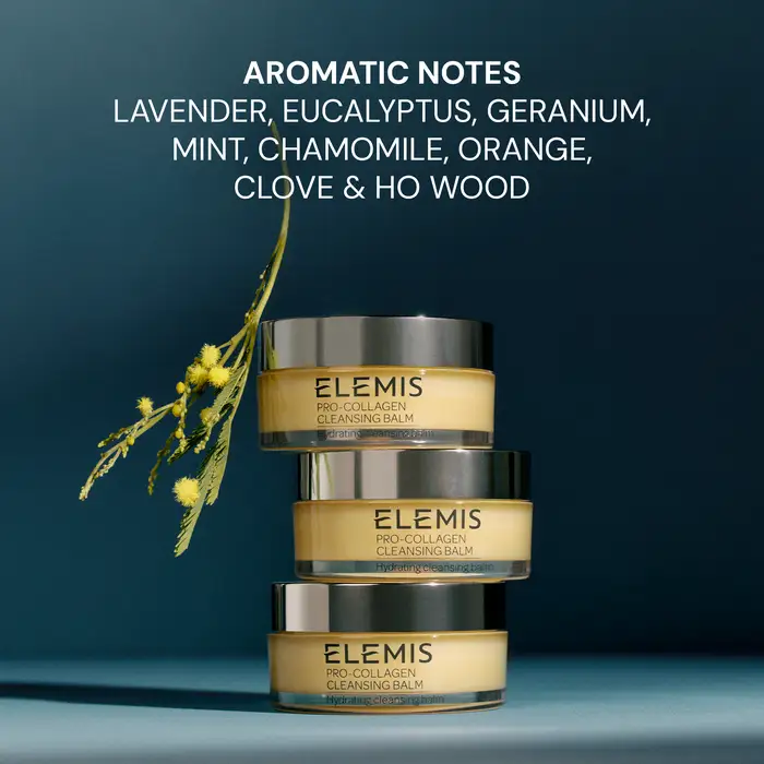 ELEMIS Pro-Collagen Cleansing Balm, Hydrating Facial Cleanser & Makeup Remover –